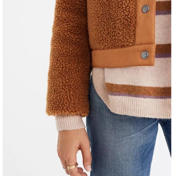 Madewell Sherpa Portland Jacket - Picture 2 of 5